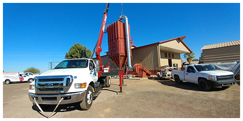 Installation of ancient grains seed cleaning and dehulling facility